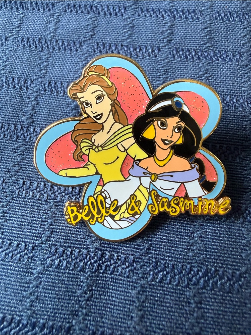Disney 2002 Belle & Jasmine Official Disney Pin Trading Pin